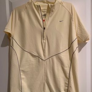 Nike Dry Fit Shirt with Zipper Font